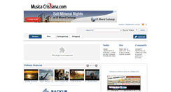 Desktop Screenshot of musicacristiana.com